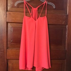 Hot Pink Razorback Tank